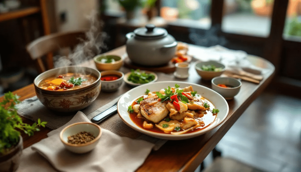 各种中国传统产后膳食
